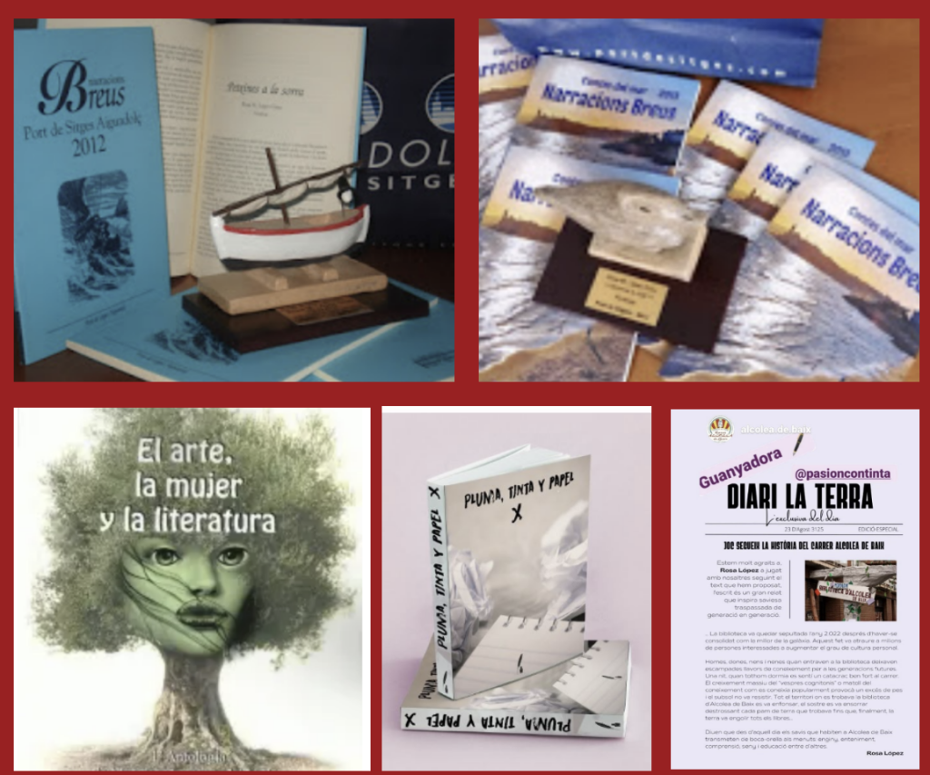 Fotografia de libros publicados Si tienes un libro tienes un tesoro. El libro como proceso creativo. Post de Rosa López #PasionConTinta #Comunicacion #Marketing #Literatura